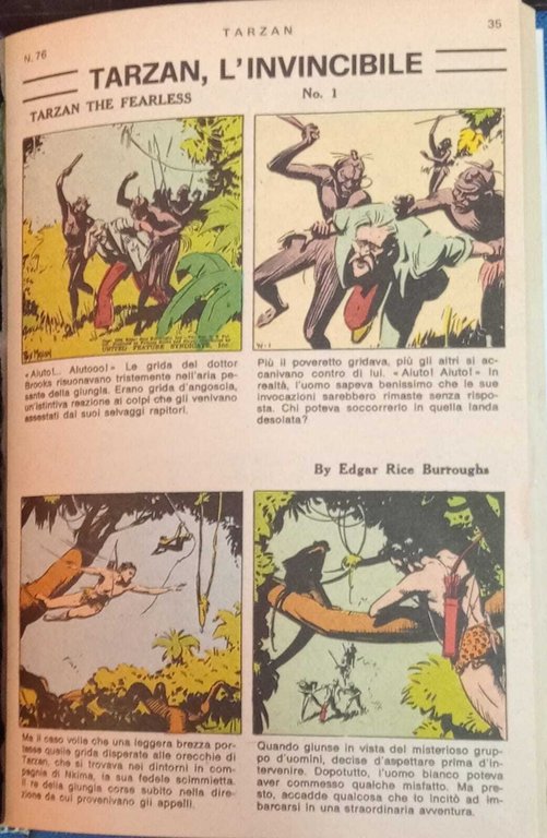 Tarzan, striscie giornaliere dal n. 1 al n. 96. | Immagine Gallery 2