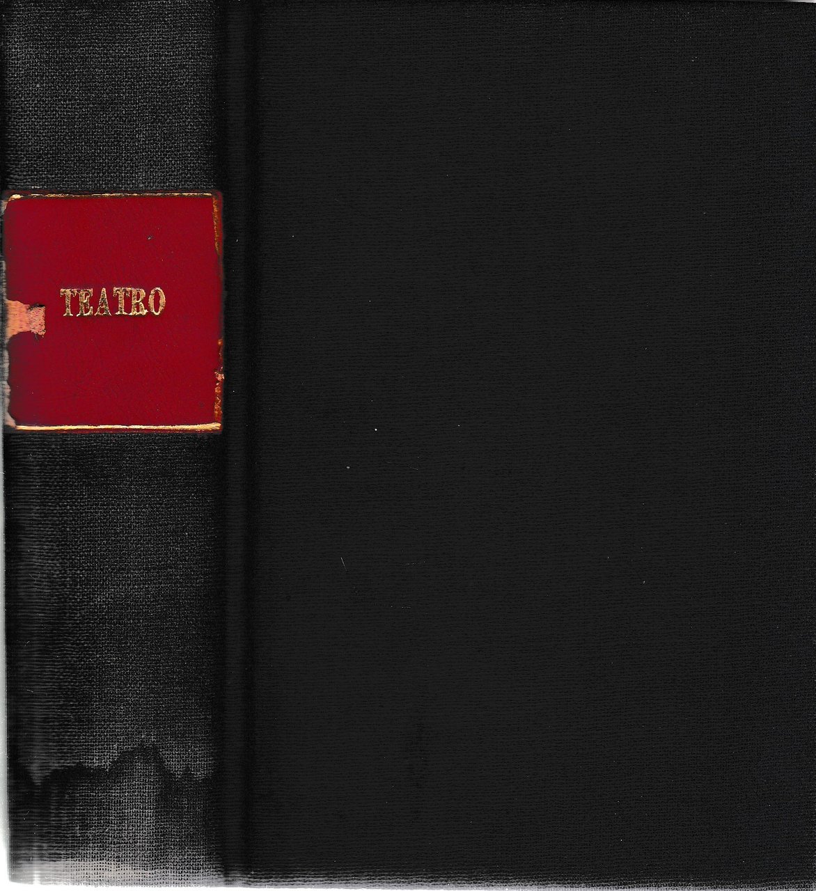Teatro. 4 opere rilegate in unico esemplare