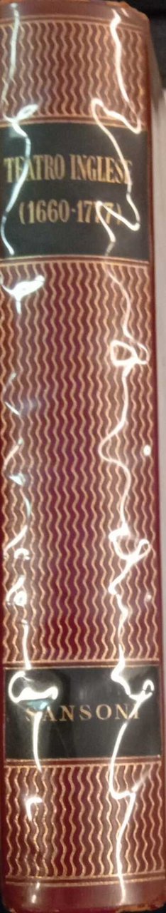 Teatro inglese della restaurazione e del settecento | Immagine principale