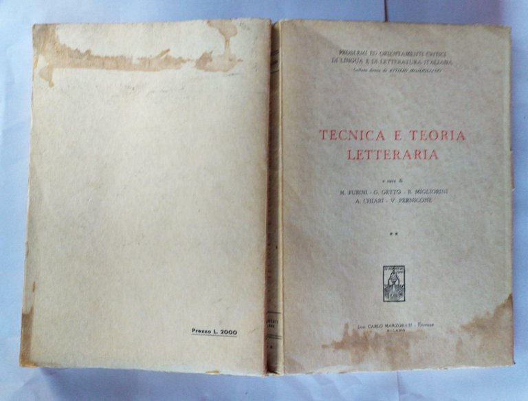 Tecnica e teoria letteraria Volume II | Immagine Gallery 2