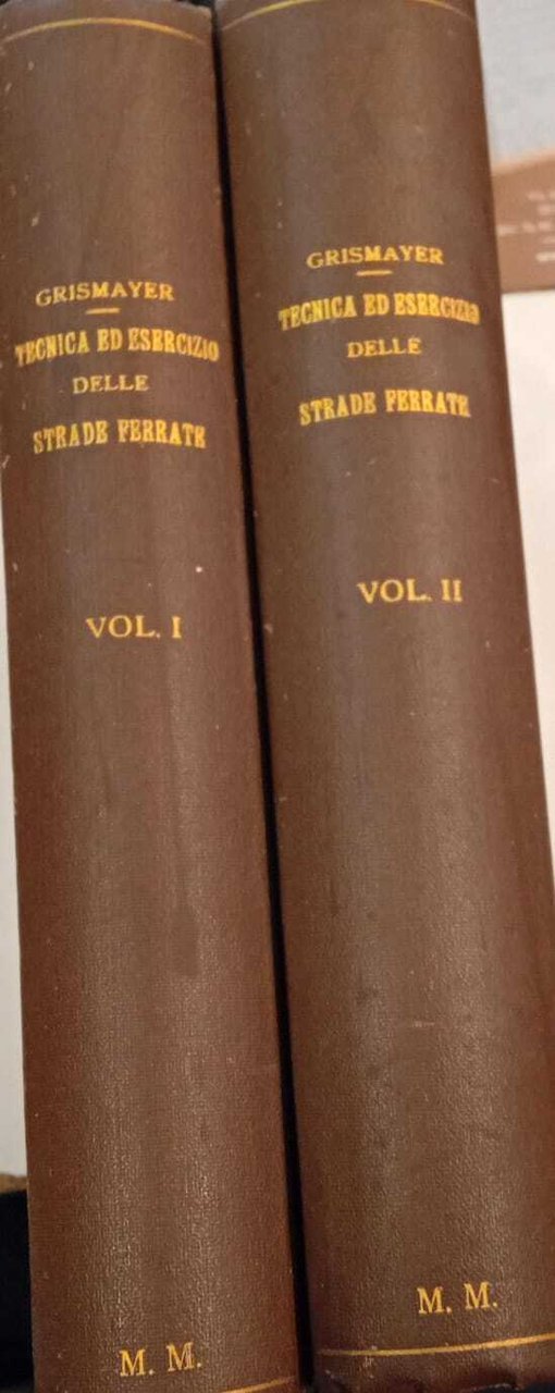 Tecnica ed esercizio delle strade ferrate (2 volumi) | Immagine principale