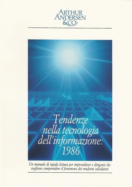 TENDENZE NELLA TECNOLOGIA DELL'INFORMAZIONE: 1986 - 1987 | Immagine Gallery 2