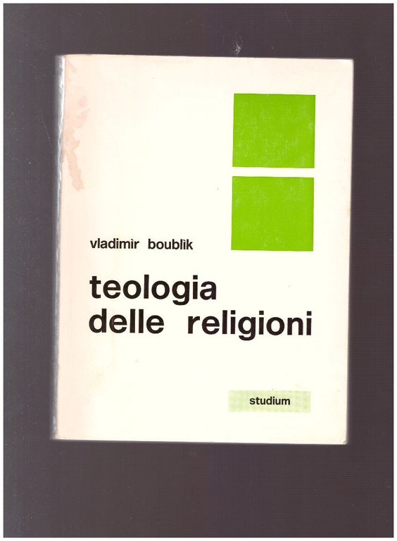 TEOLOGIA DELLE RELIGIONI