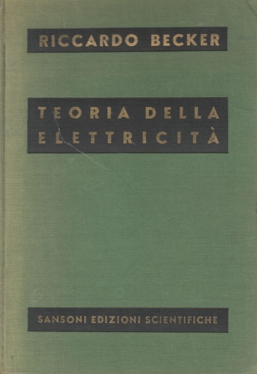 Teoria della elettricità. Teoria elettronica
