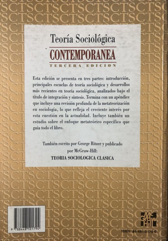 Teoria sociologica contemporanea
