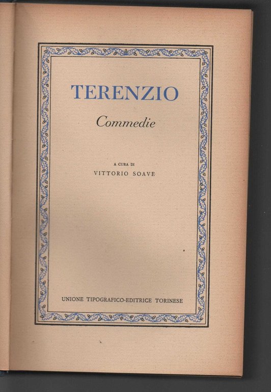 Terenzio Commedie | Immagine Gallery 2