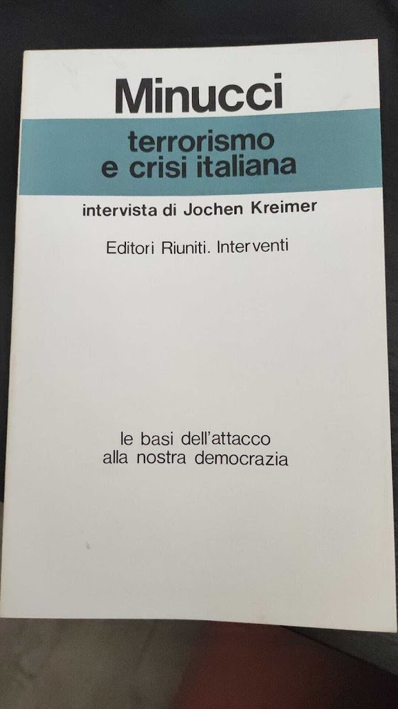 Terrorismo e crisi italiana