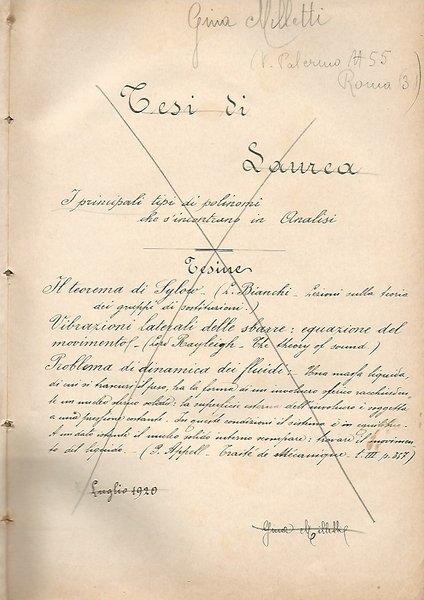 TESI DI LAUREA. I PRINCIPALI TIPI DI POLINOMI CHE S'INCONTRANO … | Immagine Gallery 2