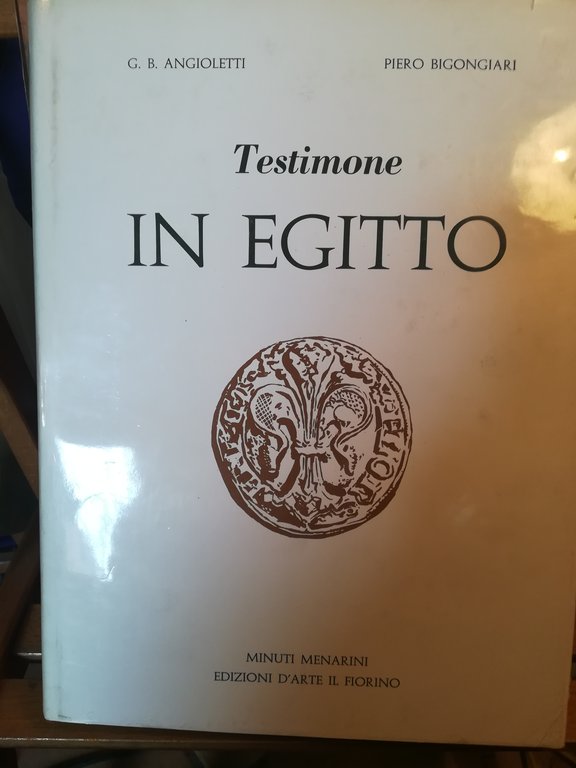 Testimone in Egitto.