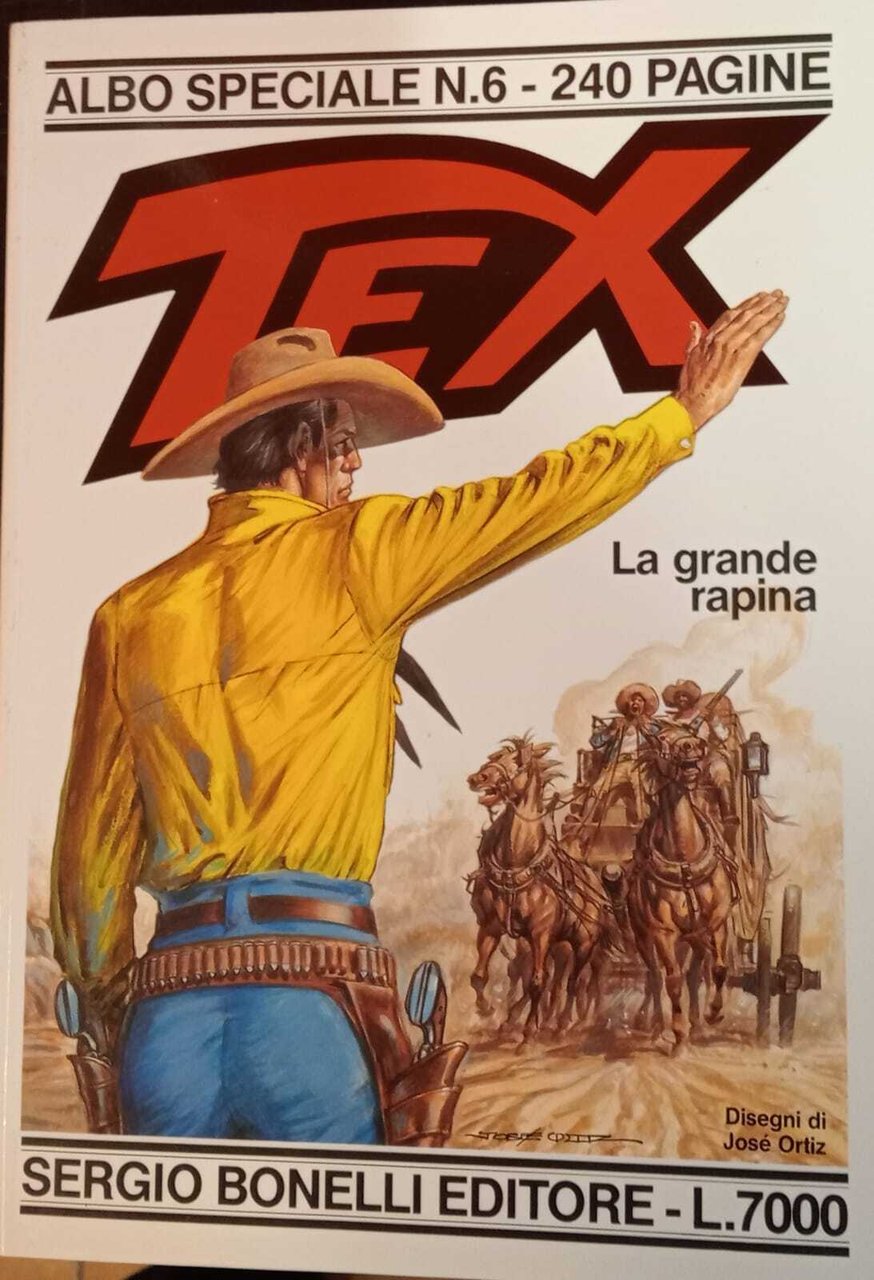 Tex. Albo speciale n. 6. La grande rapina.