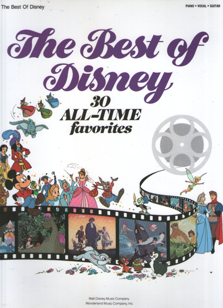 The Best of Disney [Lingua inglese]: Piano, Vocal and Guitar | Immagine principale