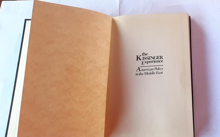 The Kissinger Experience American Policy in the Middle East | Immagine Gallery 2