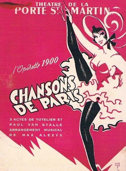 THEATRE DE LA PORTE ST. MARTIN CHANSON DE PARIS | Immagine Gallery 2