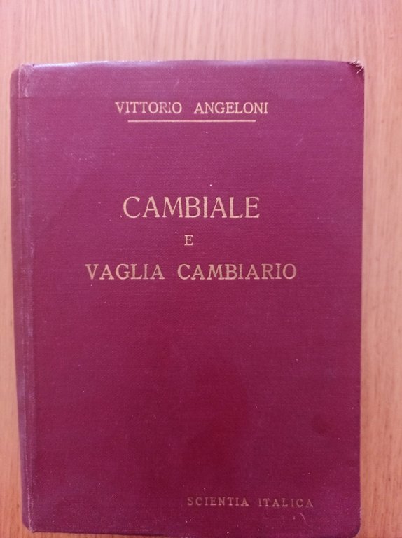 Titoli di credito cambiari 1 LA CAMBIALE E IL VAGLIA …