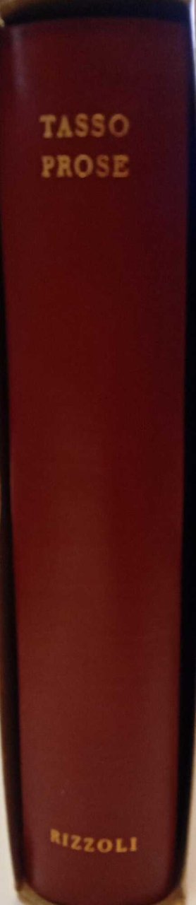 Torquato Tasso. Prose | Immagine principale