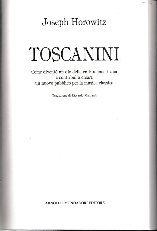 Toscanini | Immagine Gallery 3