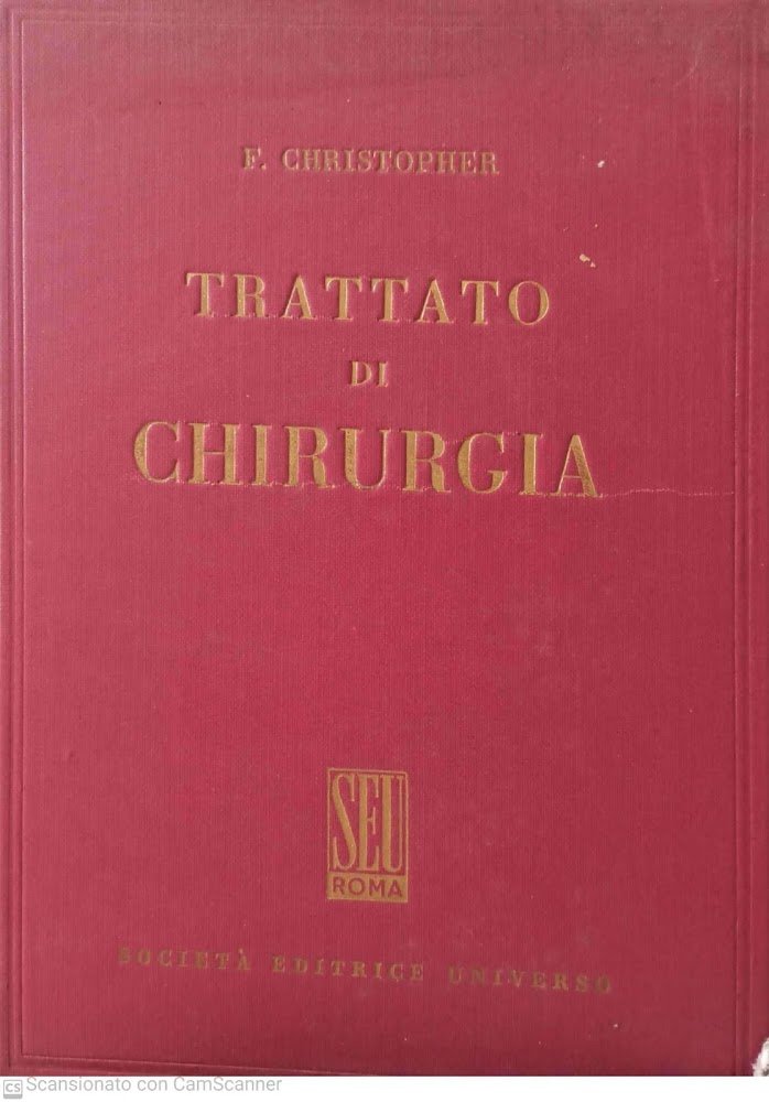 Trattato di chirurgia. Volume 1