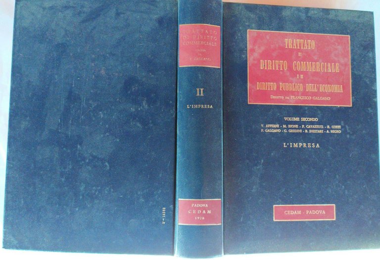 Trattato di diritto commerciale e di diritto pubblico dell'economia. Volume …