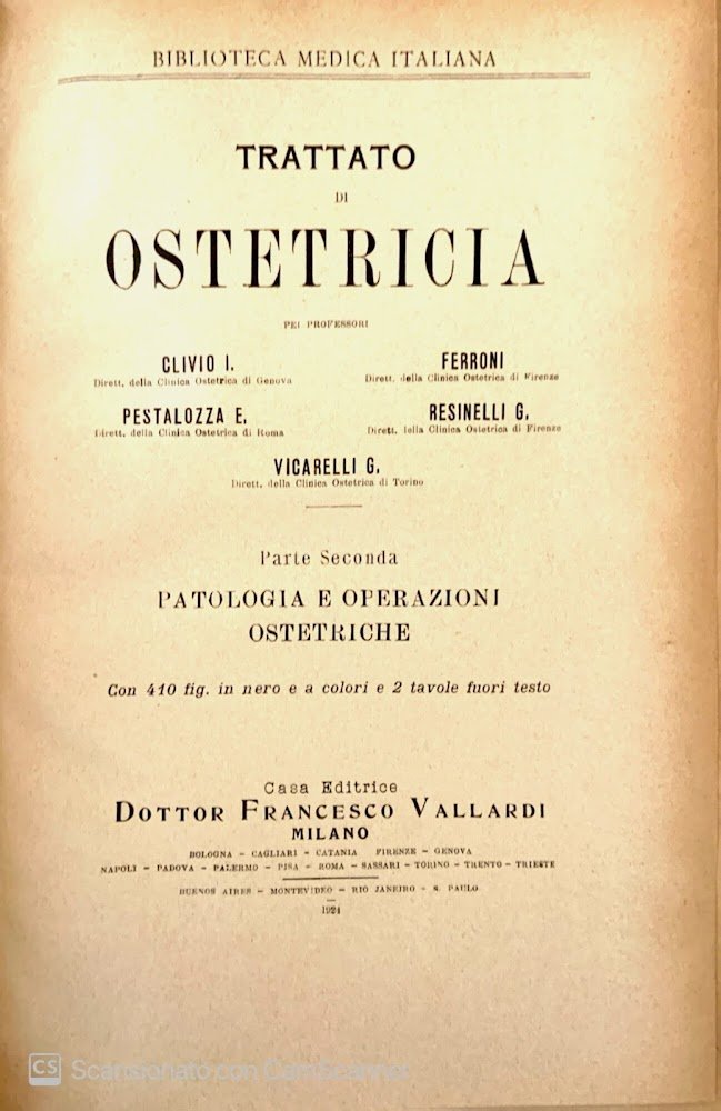 Trattato di ostetricia. Vol 1-2 | Immagine principale