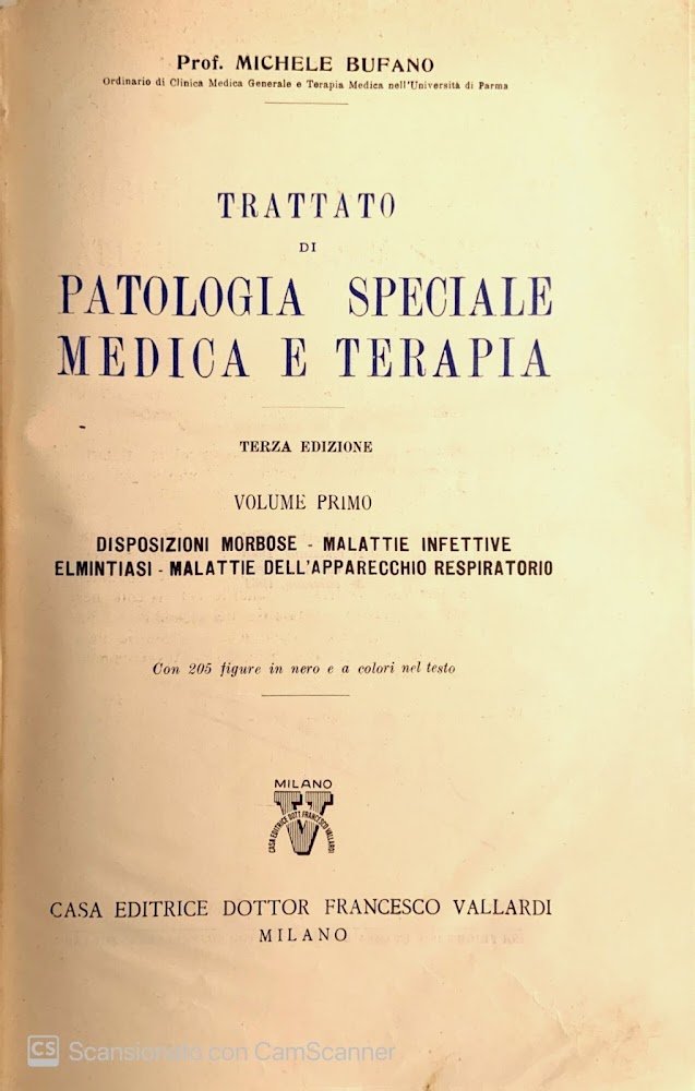 Trattato di patologia speciale medica e terapia. Vol. 1-2-3-4
