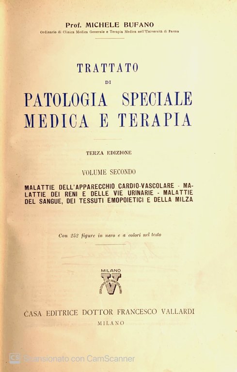 Trattato di patologia speciale medica e terapia. Vol. 1-2-3-4
