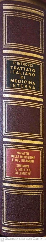 Trattato italiano di medicina interna . Parte nona. Malattie del … | Immagine principale