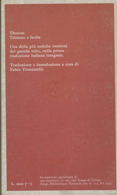 Tristano e Isotta