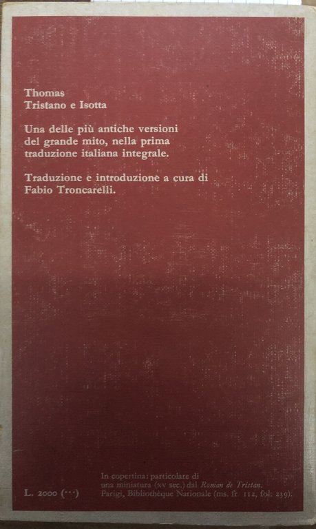 Tristano e Isotta