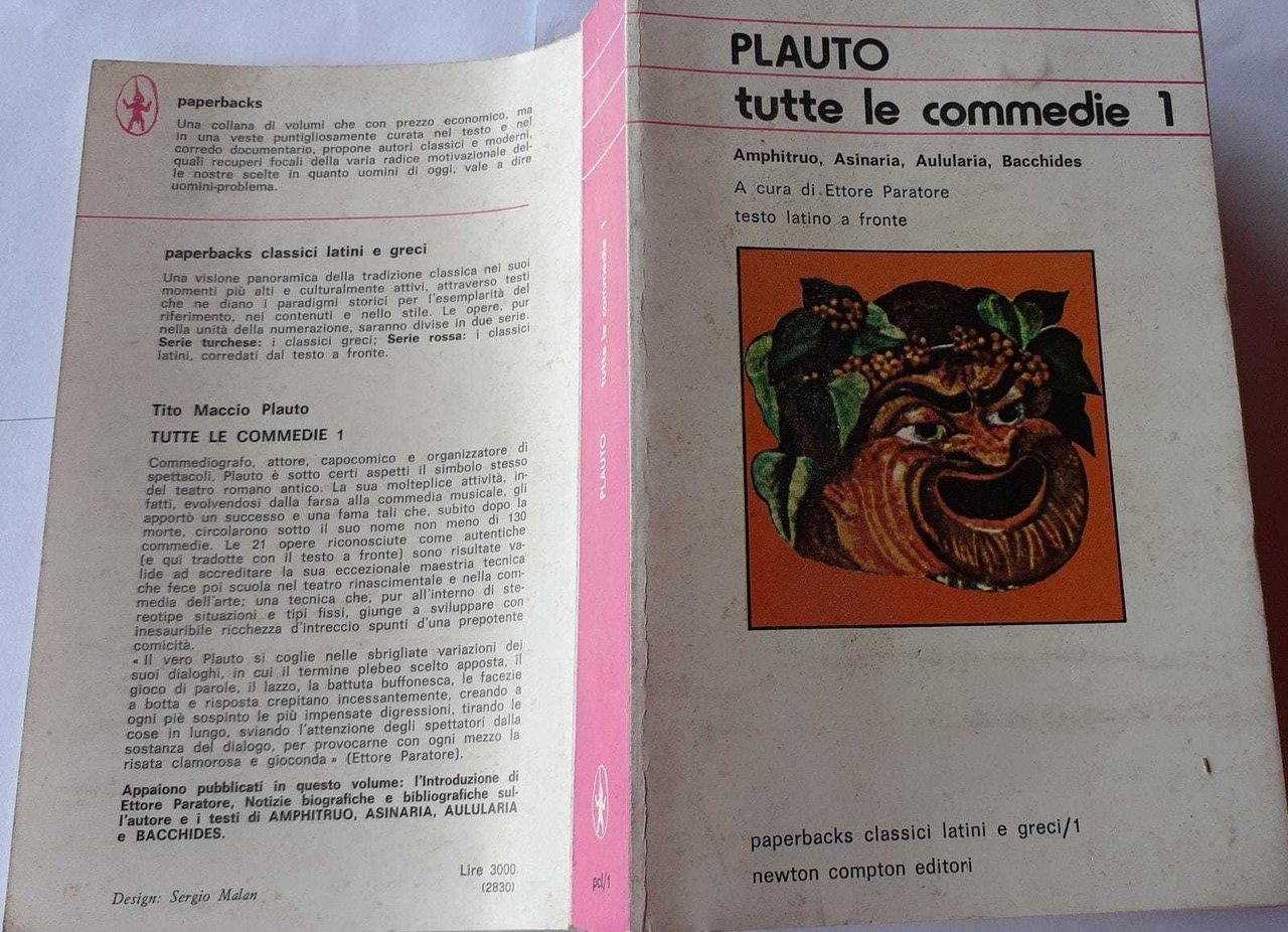 Tutte le commedie. Volume primo | Immagine principale