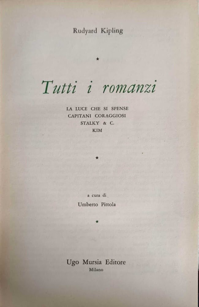 Tutti I Romanzi La Luce Che Si Spense Capitani Coraggiosi …