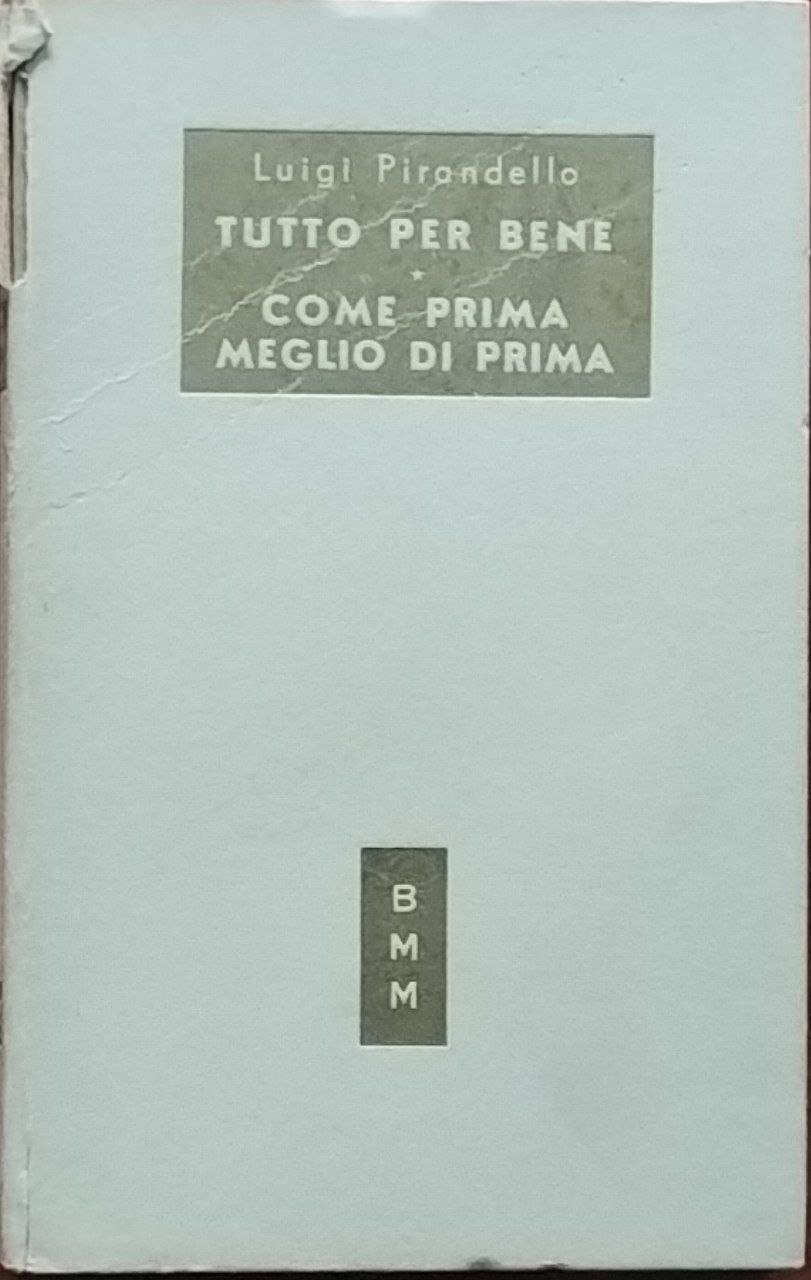 Tutto per bene. Come prima meglio di prima | Immagine principale