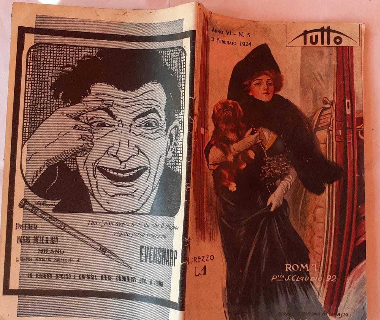 Tutto settimanale illustrato. Anno VI N.5