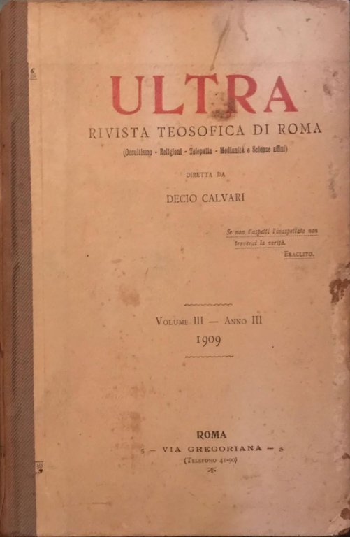 Ultra - ( volume III - anno III )