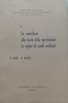 Un contributo alla teoria della speculazione in regime di cambi … | Immagine Gallery 3