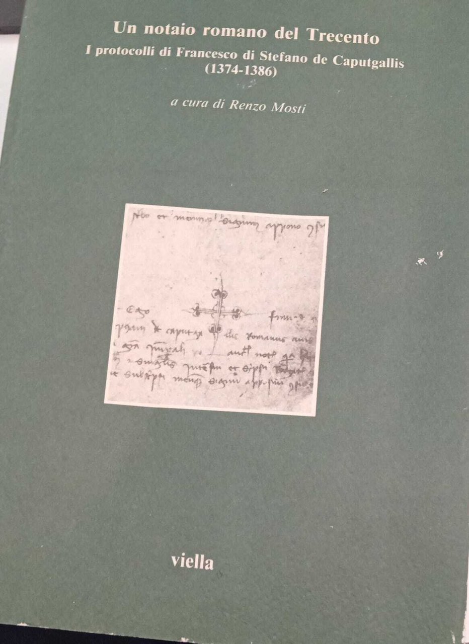 Un notaio romano del Trecento : i protocolli di Francesco … | Immagine principale