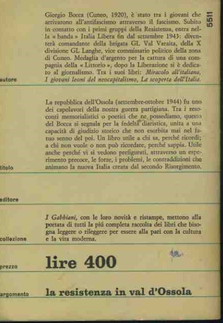 Una repubblica partigiana