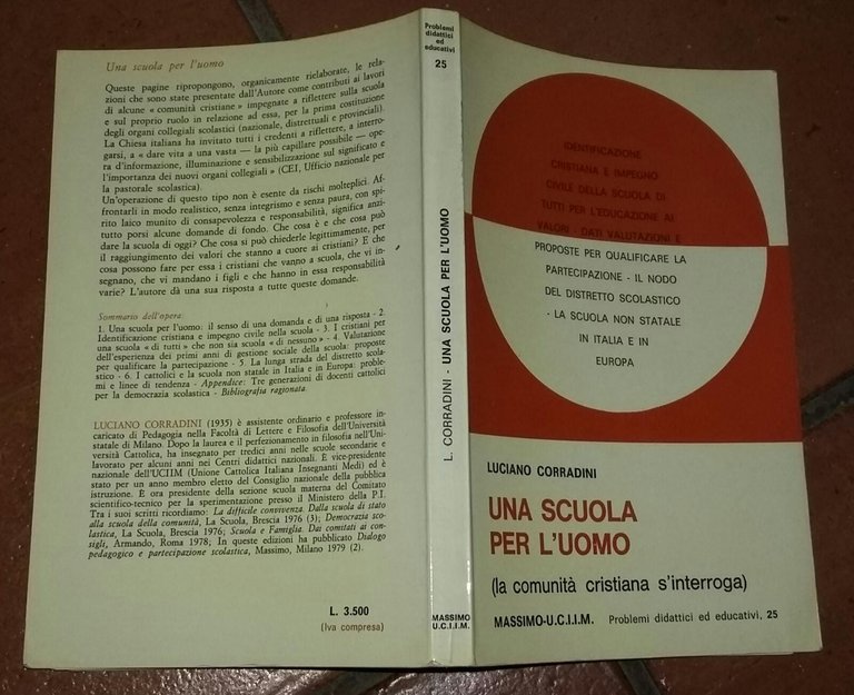 Una scuola per l'uomo (La comunità cristiana s'interroga)