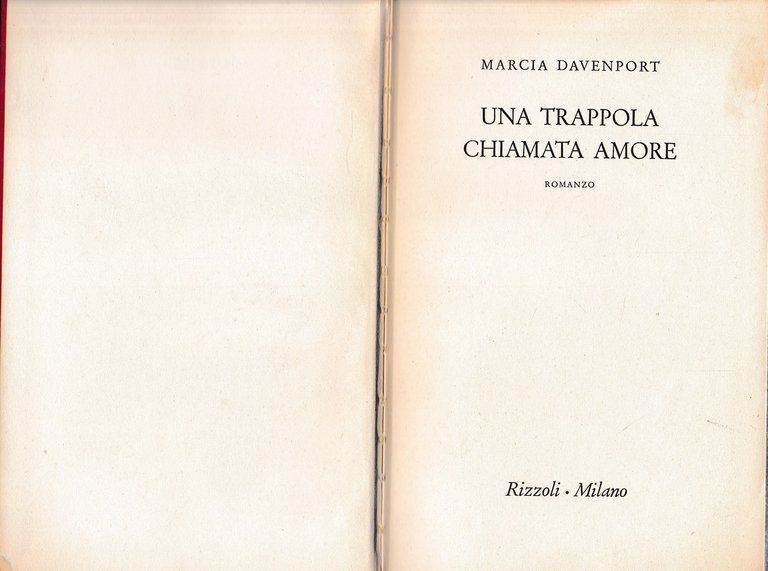 Una trappola chiamata amore