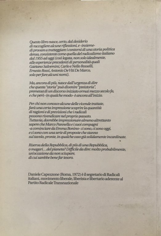 Uno shock radicale per il 21^ secolo