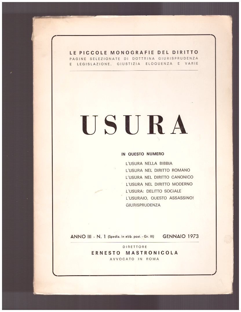 Usura | Immagine principale