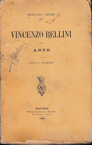 Vincenzo Bellini. Arte. Studi e ricerche | Immagine Gallery 2