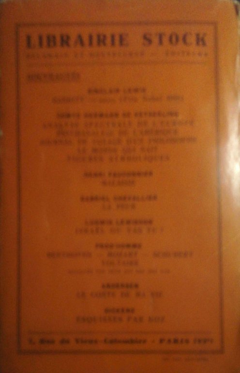 Vingt Chefs-D'oeuvre jugés par luers contemporains