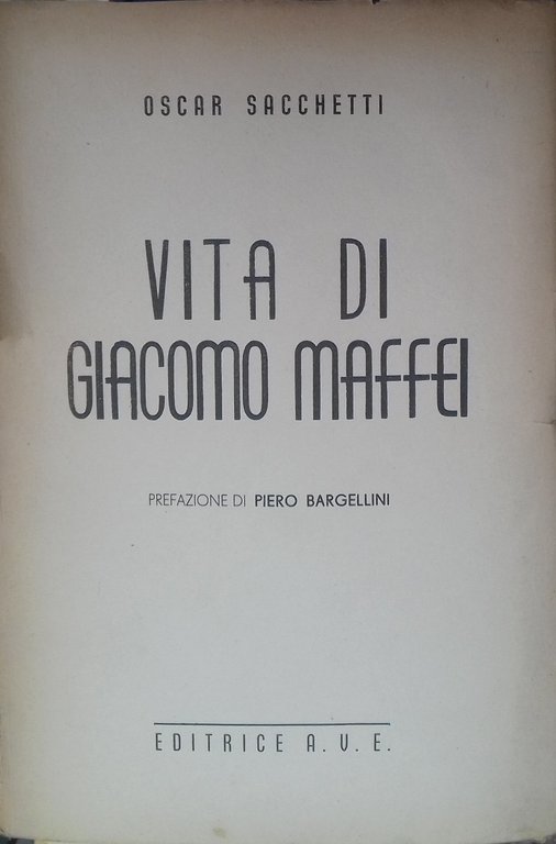 Vita di Giacomo Maffei
