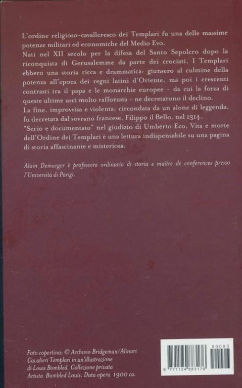 Vita e morte dell'ordine dei templari