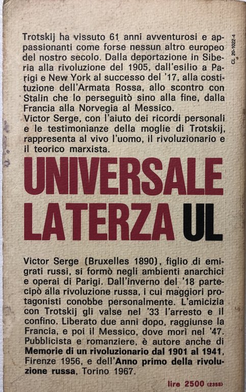 Vita e morte di Trotskij