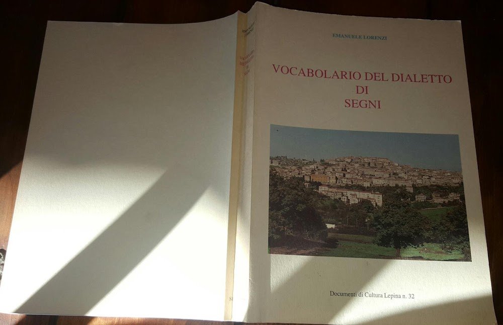 Vocabolario del dialetto di Segni