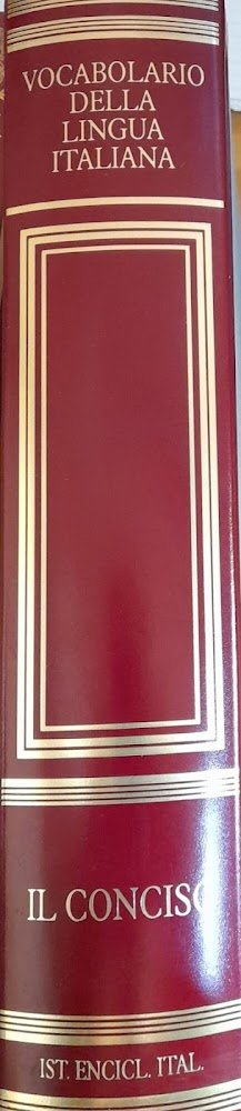 Vocabolario della lingua italiana. Il conciso | Immagine principale