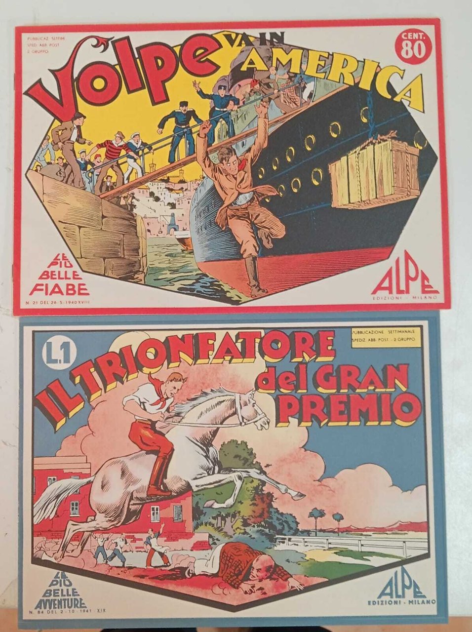 Volpe, le più belle avventure. Lotto n. 38 albi. Numerazione … | Immagine principale