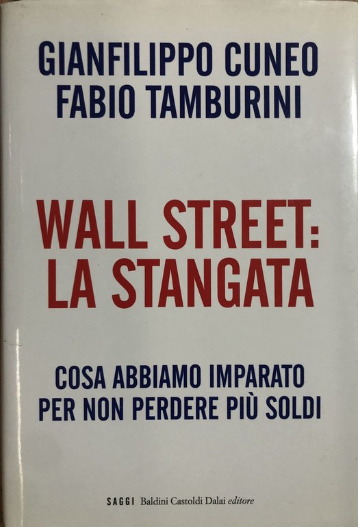Wall Street: la stangata. Cosa abbiamo imparato per non perdere …