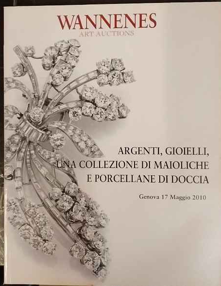 Wannenes. Art auctions - Argenti, gioielli, una collezione di maioliche …